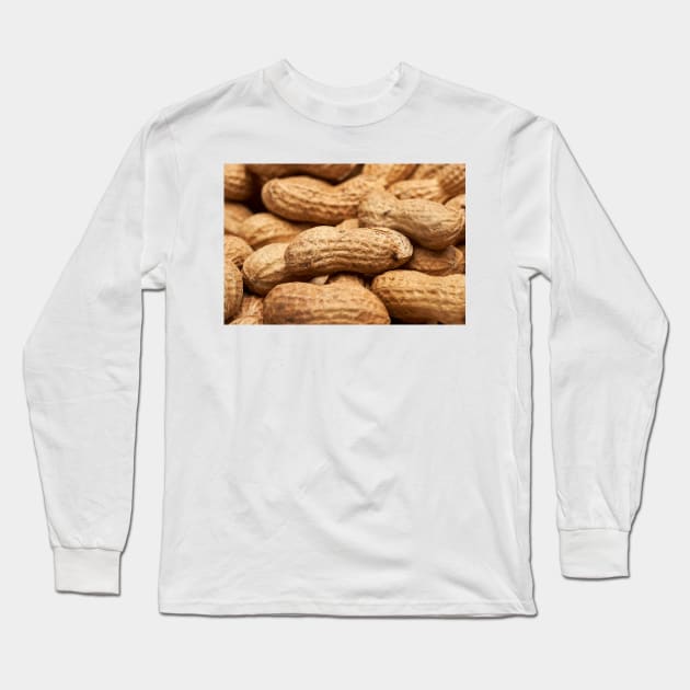 Dried whole peanuts Long Sleeve T-Shirt by naturalis